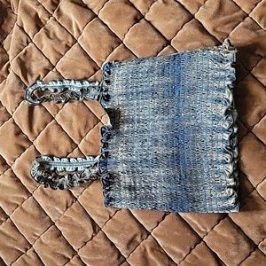 Scrunched crop tank top